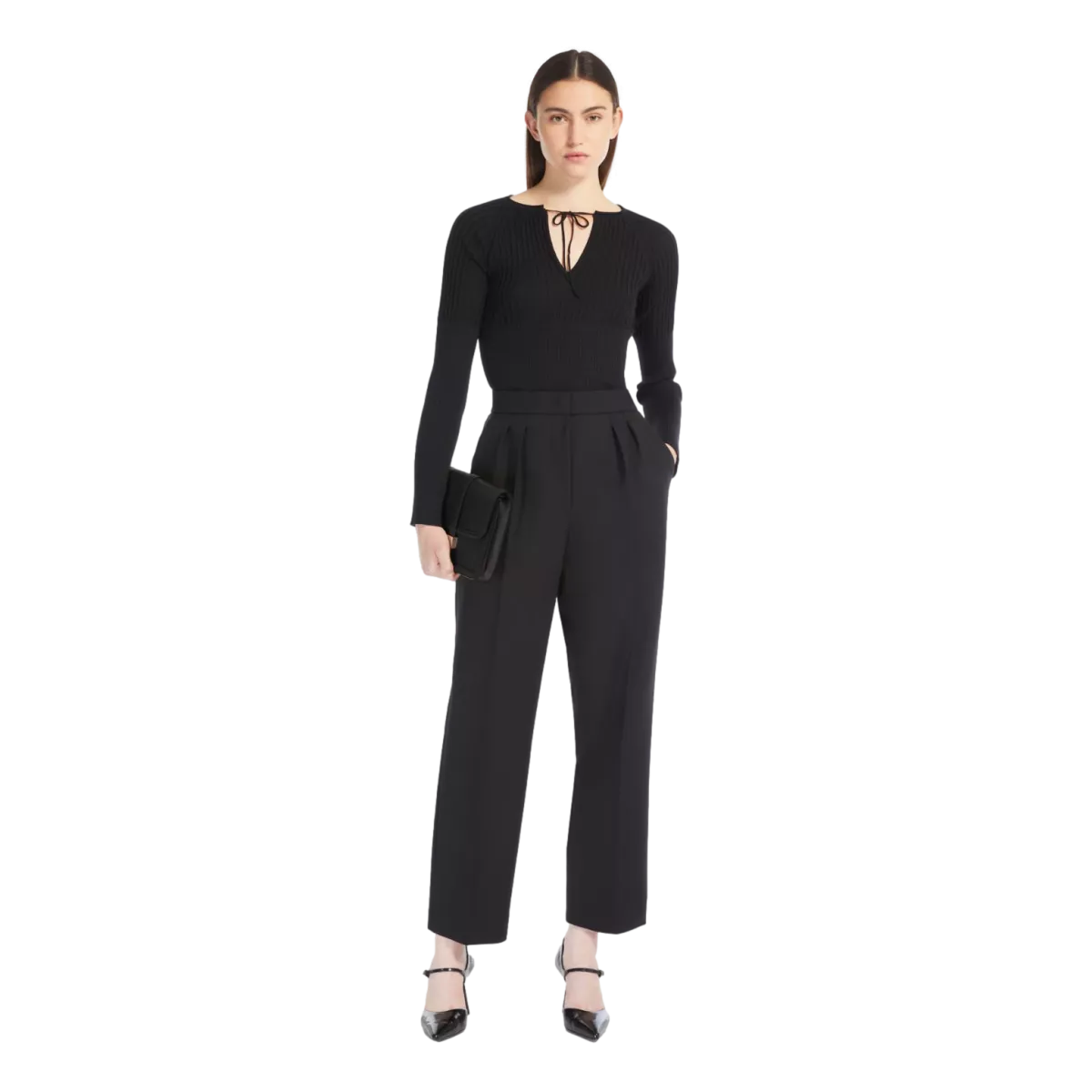 MAXMARA Maxmara Verbano Trousers Black