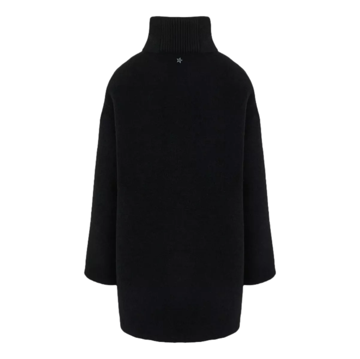 LORENA ANTONIAZZI Lorena Antoniazzi Wool Teddy Parka Black