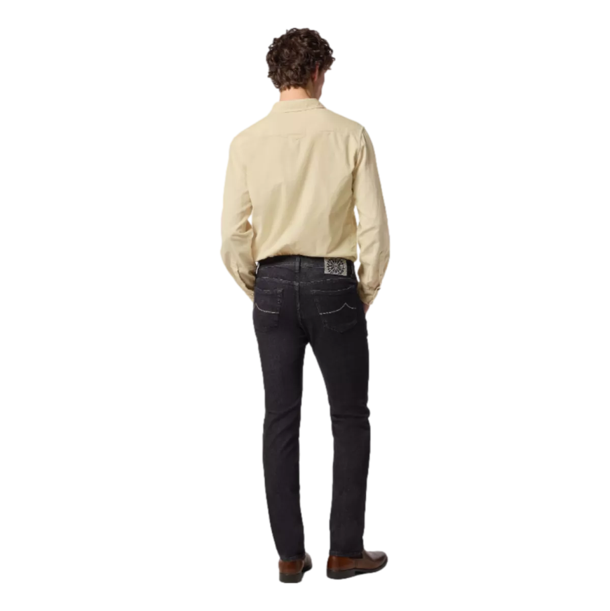 JACOB COHEN Jacob Cohen Bard grand tour paris super-stretch black jeans