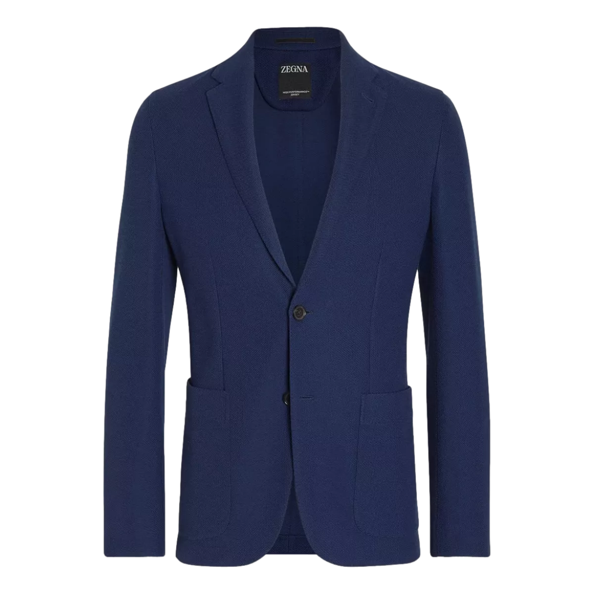 ZEGNA Zegna Utility Blue High Performance™ Jersey Wool Blend Jacket