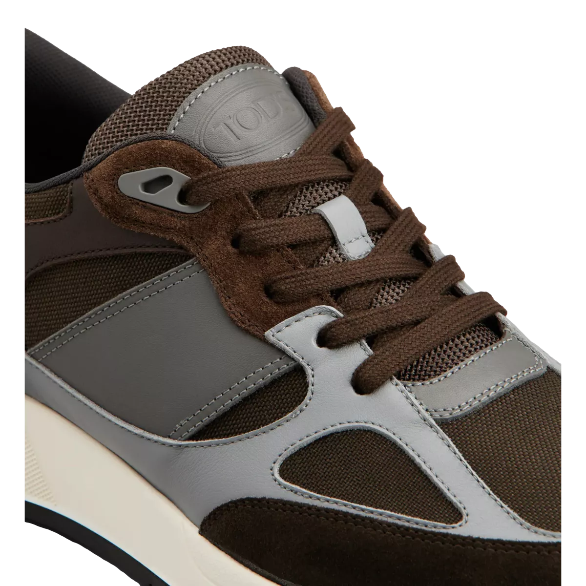 TODS Tod's Sneakers Suede & Smooth Leather - Brown