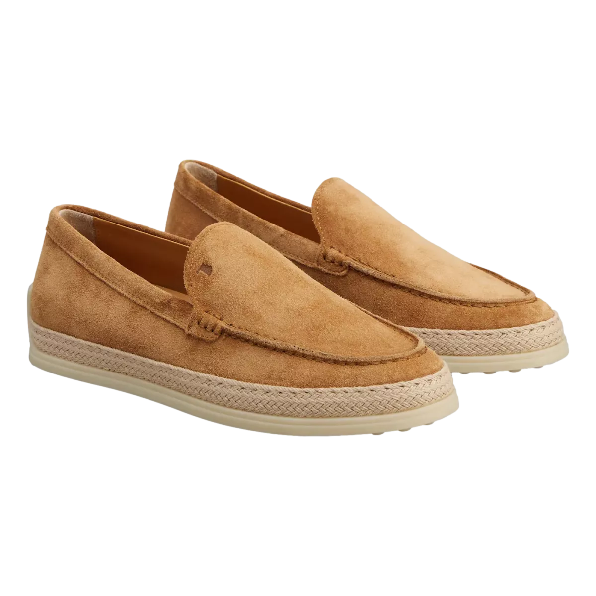 TODS Tod's Rafia Loafers - Brique