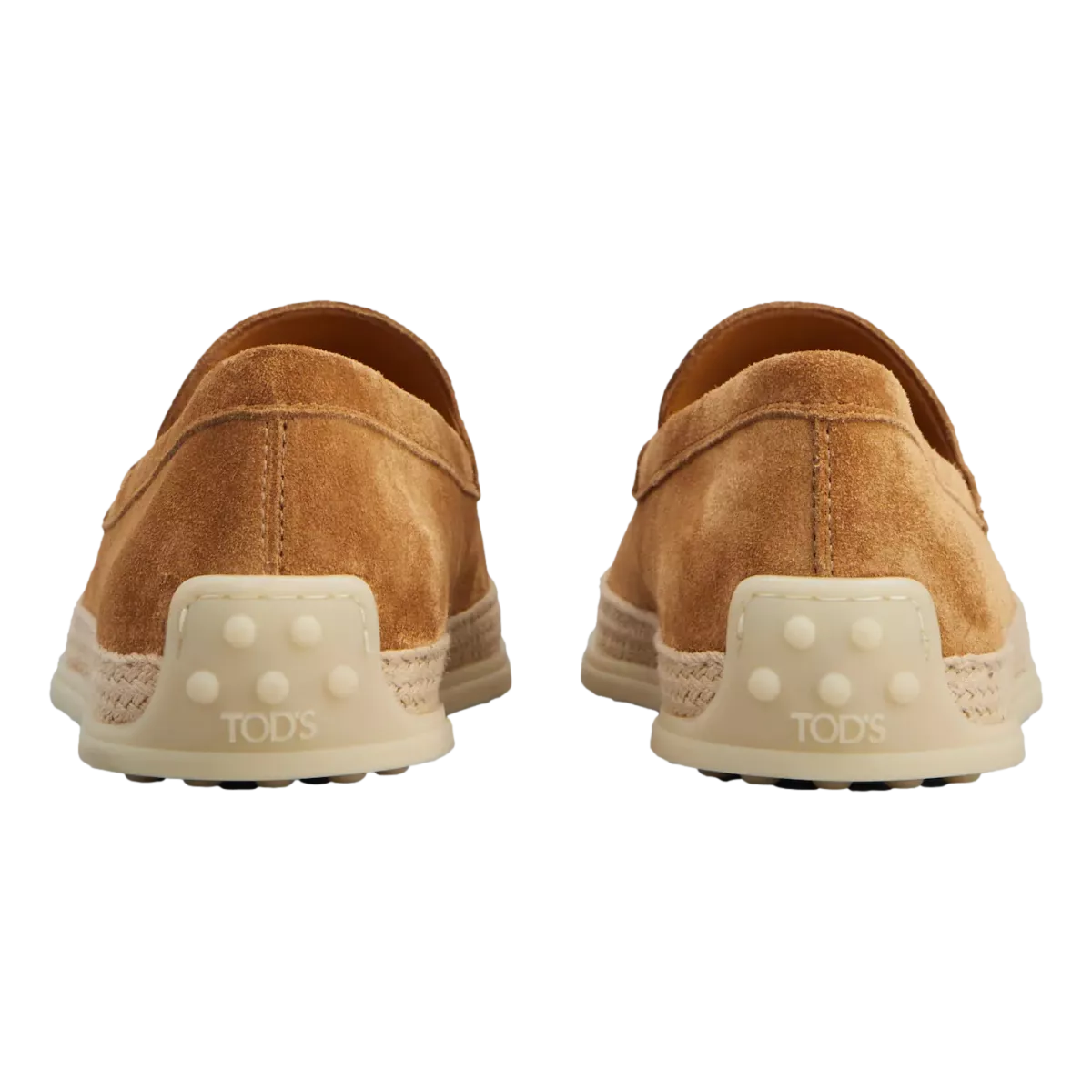 TODS Tod's Rafia Loafers - Brique