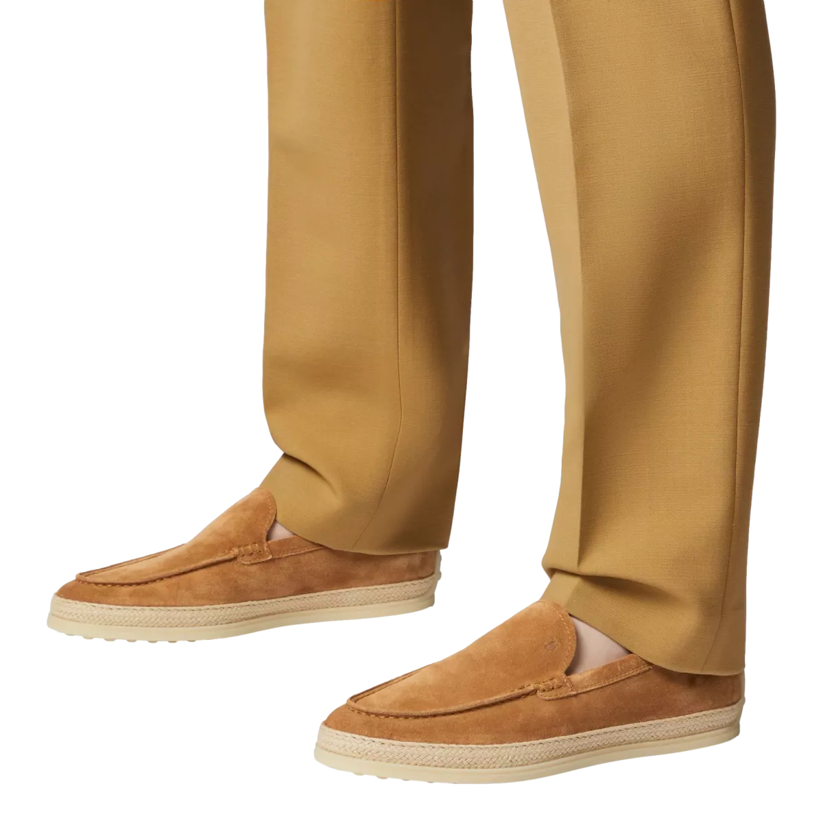TODS Tod's Rafia Loafers - Brique