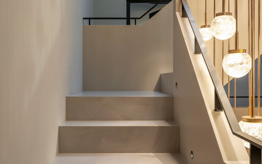 Daacha | Staircase cast floor