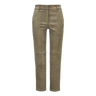 ARMA Arma Jen Stretch Suede Broek Olijfkleur - Match Laren