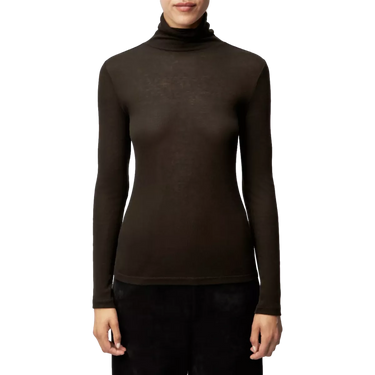 DRYKORN Drykorn Zerafne Top Donkerbruin - Sisera Laren