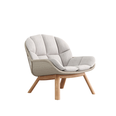 Borek Barrel fauteuil low back