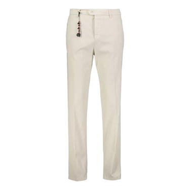 MARCO PESCAROLO Marco Pescarolo Evo Zip Cotton Trousers Sand