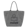 ISABEL MARANT Isabel Marant Tas Yenky Small Grijs - Sisera Laren