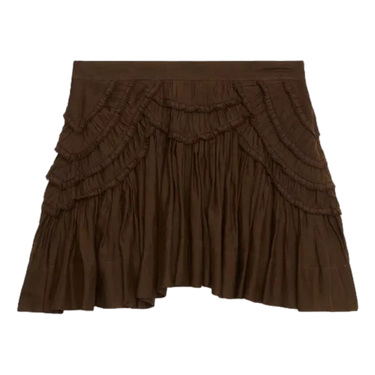 ISABEL MARANT Isabel Marant Rok Ceola Khaki - Sisera Laren