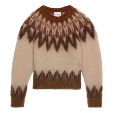 ISABEL MARANT Isabel Marant Sweater Natania Bruin - Sisera Laren