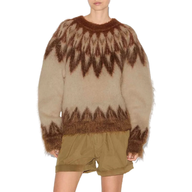 ISABEL MARANT Isabel Marant Sweater Natania Bruin - Sisera Laren