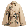 ETRO Etro Floral Cotton Cape - Beige