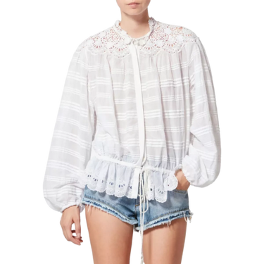 ISABEL MARANT Isabel Marant Polly Blouse - White