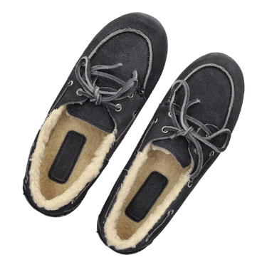 POSA Posa Boat Loafer Brushed Fur Night Blue - Sisera