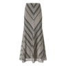 MISSONI Missoni Diamond Pattern Maxi Skirt - Beige