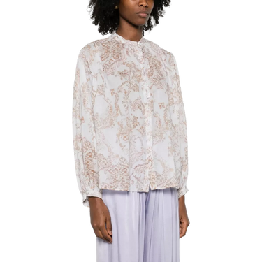 FORTE_FORTE Forte Forte Lila Blouse Met Print - Sisera Laren