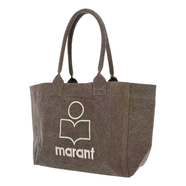 ISABEL MARANT Isabel Marant Yenky Zipped Canvas Tas - Zand