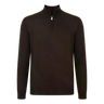 FEDELI Fedeli Favonio ML Lana Half Zip Vest - Bruin