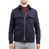MARCO PESCAROLO Marco Pescarolo Urus Wollen Overshirt -  Donkerblauw