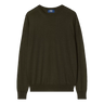 FEDELI Fedeli Crew Neck Pullover Dark Green