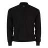 FEDELI Fedeli Wool Half Zip Sweater Black