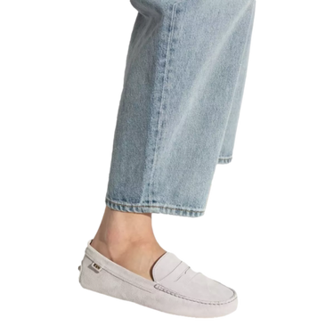 TODS Tods loafers suede lightgrey