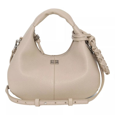 GANNI Ganni Mini Hobo Tas Ecru - Sisera Laren