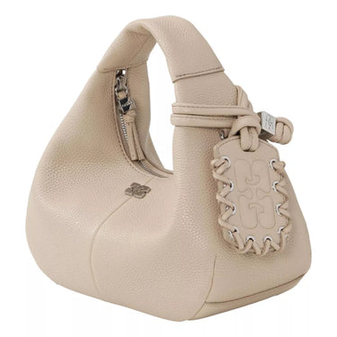 GANNI Ganni Mini Hobo Tas Ecru - Sisera Laren