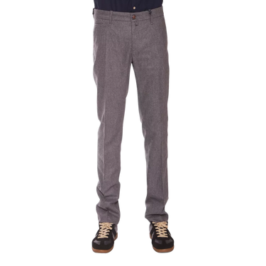 JACOB COHEN Jacob Cohen Bobby Trousers Grey Mélange