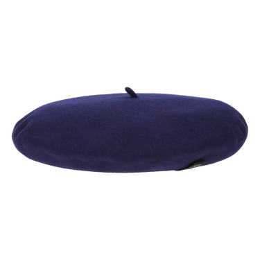 BORSALINO Borsalino Wool Beret Navy