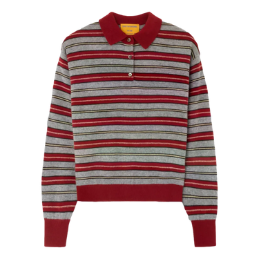 GUEST IN RESIDENCE Guest In Residence Striped Cashmere Polo