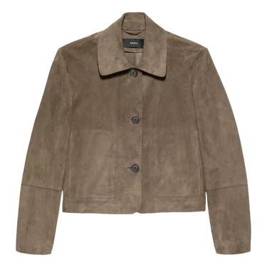 ARMA Arma Suède Jacket Emy Zandkleur - Sisera Laren