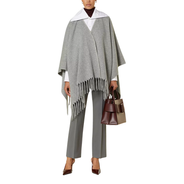 FABIANA FILIPPI Fabiana Filippi Grey Cape