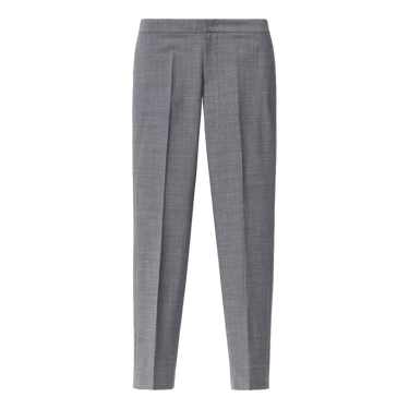 FABIANA FILIPPI Fabiana Filippi cool wool Montefalco trousers lead