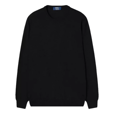 FEDELI Fedeli Crew Neck Pullover Black