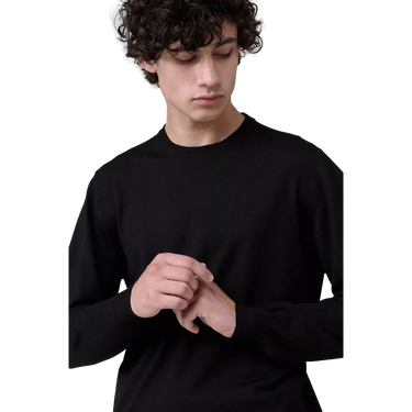 FEDELI Fedeli Crew Neck Pullover Black