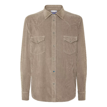 JACOB COHEN Jacob Cohen taupe Corduroy western shirt