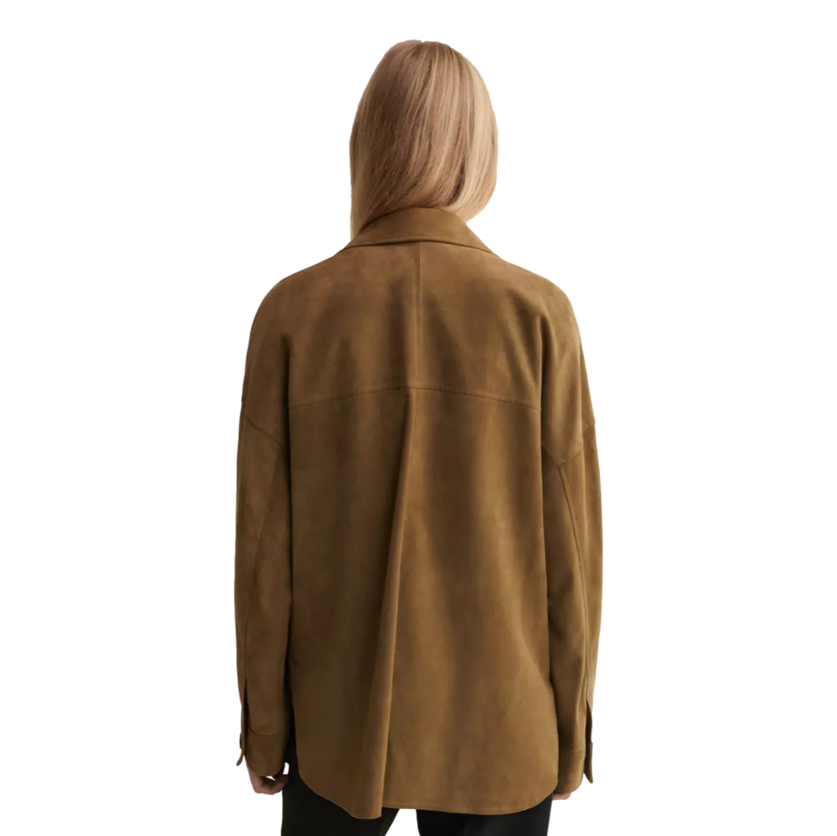 ARMA Arma Suède Jacket Kaylee Olijfkleur - Sisera Laren