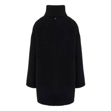 LORENA ANTONIAZZI Lorena Antoniazzi Wool Teddy Parka Black