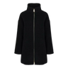 LORENA ANTONIAZZI Lorena Antoniazzi Wool Teddy Parka Black