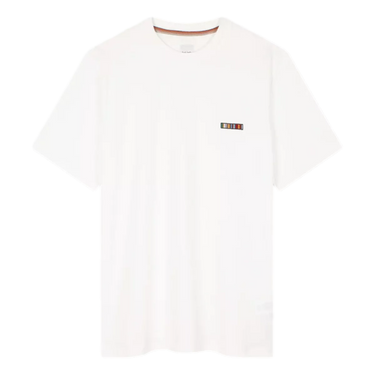 PAUL SMITH Paul Smith T-shirt 'Signature Stripe' Logo White