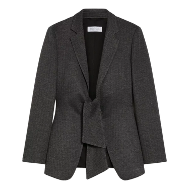 MAXMARA Max Mara Jersey jacket with sash