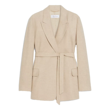 MAXMARA Maxmara Soft wool, silk and cashmere jacket