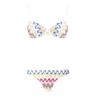 MISSONI Missoni Bikini Balconette In Lamé Viscose Lace - Ecru Combi