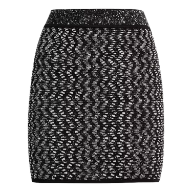 MISSONI Missoni Mini Skirt Zigzag Black