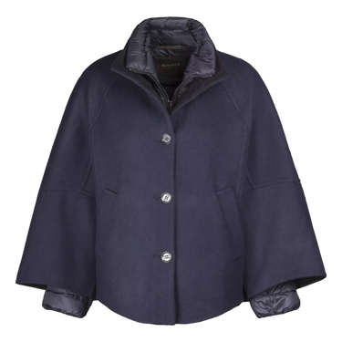 MooRER MooRER Lenie-CZI Coat Black Combi