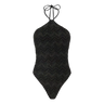 MISSONI Missoni Swimsuit Zig Zag Lamé Viscose Black