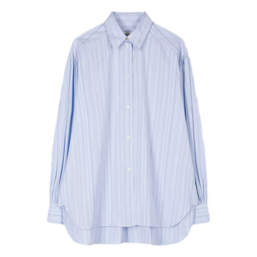 PAUL SMITH Paul Smith Cotton Shirt Blue Stripes